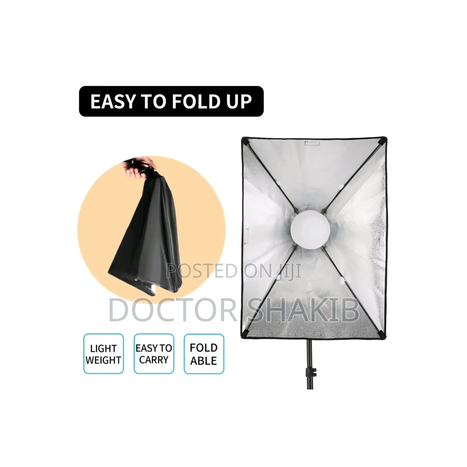 Professional Photography Studio Softbox Lighting Kit