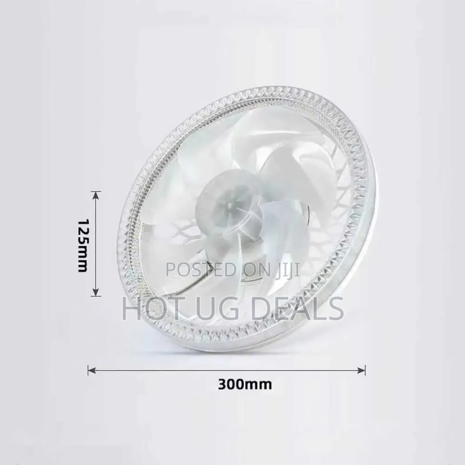 Modern Led Ceiling Fan With Light - 7 Blades,Remote Control,
