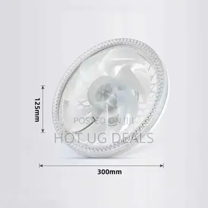 Modern Led Ceiling Fan With Light - 7 Blades,Remote Control,