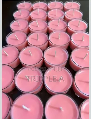 Pink Jar Candles