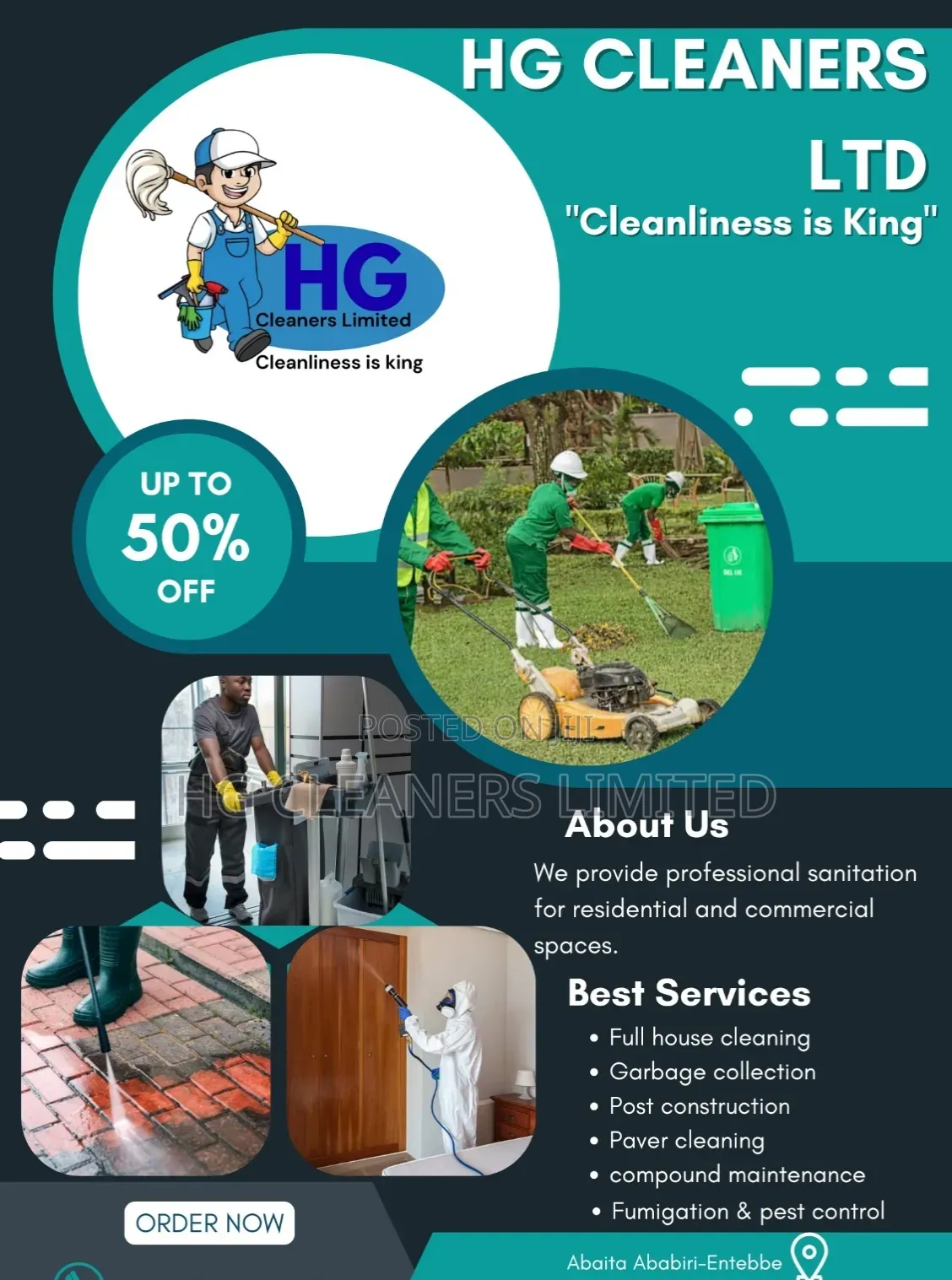 Cleaners In Entebbe