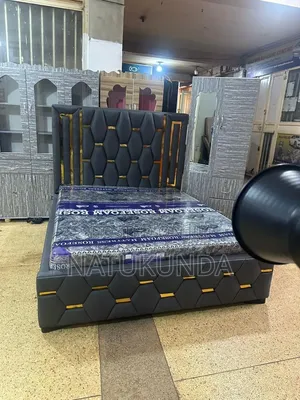 Luxury Five by Six Bed With Stickers