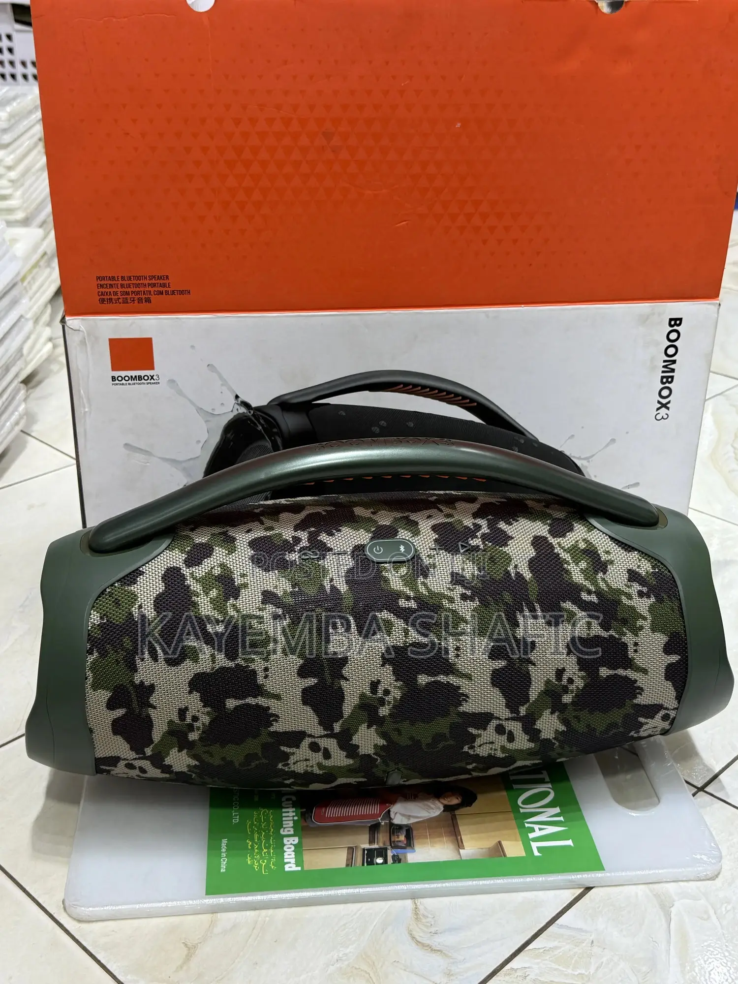 JBL Boombox 3 Portable Bluetooth Speaker