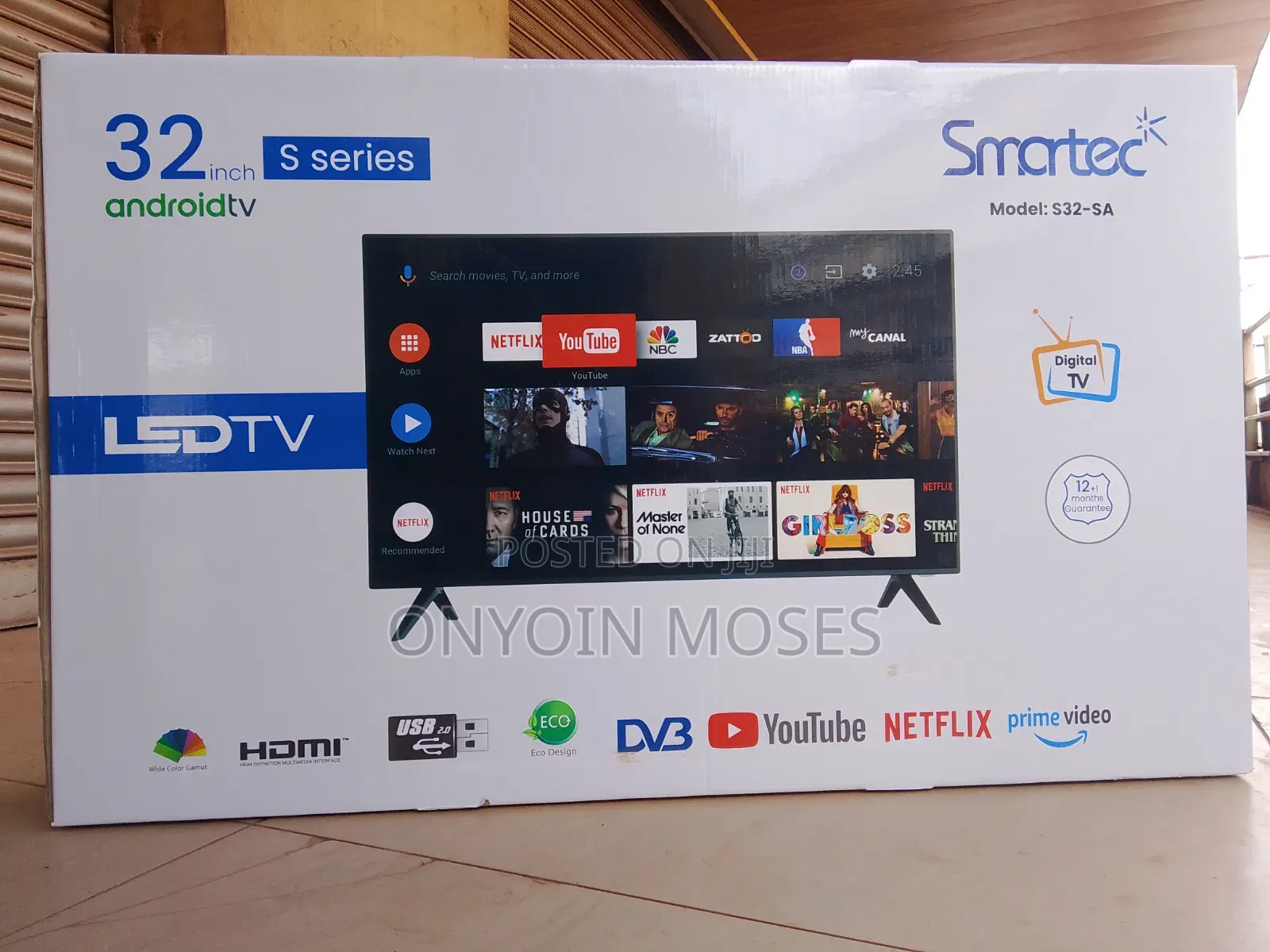 New Smartec 32inches Android Smart Tv