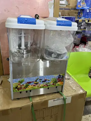 Commercial Double Tank Juice Dispenser