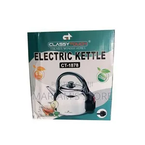 Classy Touch 6-liter Stainless Steel Electric Water Kettle.]