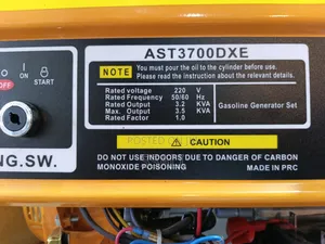 Astra 3.5kva Generator