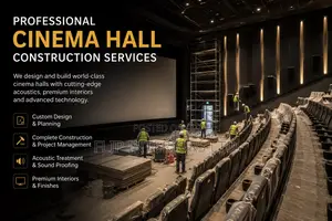 Modern Cinema Hall Interior Design