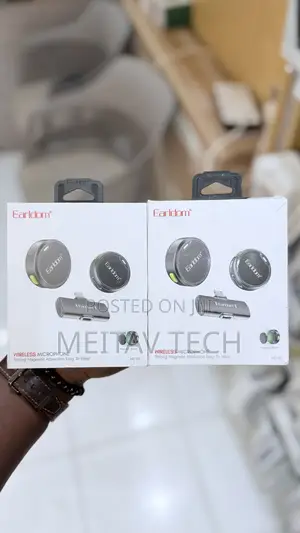 Earldom Mini Magnetic Button Wireless Microphone