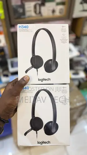 Logitech H340 Usb Headset, Stereo,
