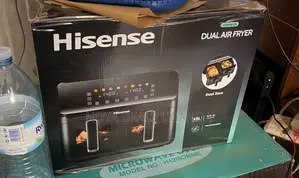 Hisense Electric Dual Air Fryer 8l Digital Touch H08afbk2s1