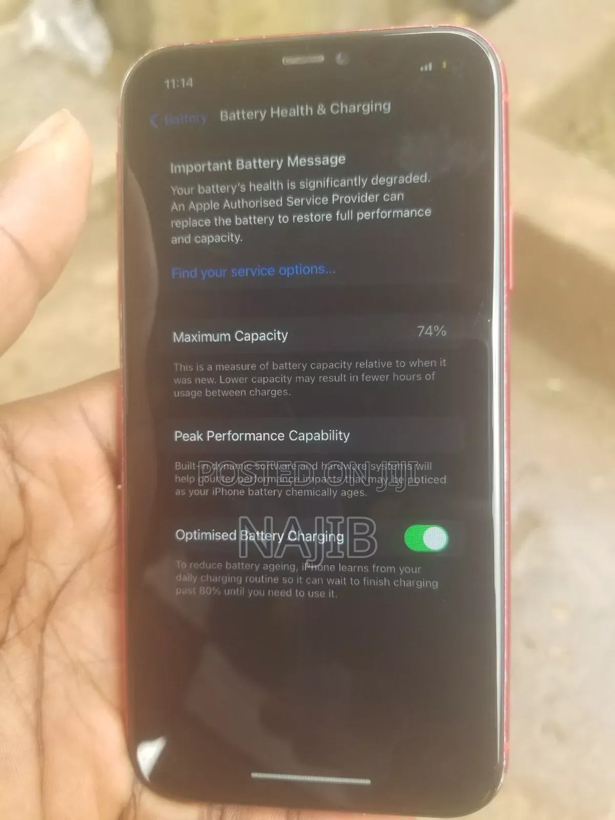 Apple iPhone 11 64 GB Red