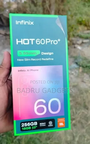 New Infinix Hot 60 Pro+ 128 GB Gray