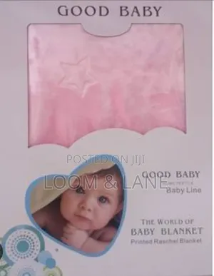 Good Baby Knitted Raschel Baby Blanket
