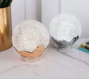 Elegant Soccer Ball Crystal/Acrylic Led Night Light