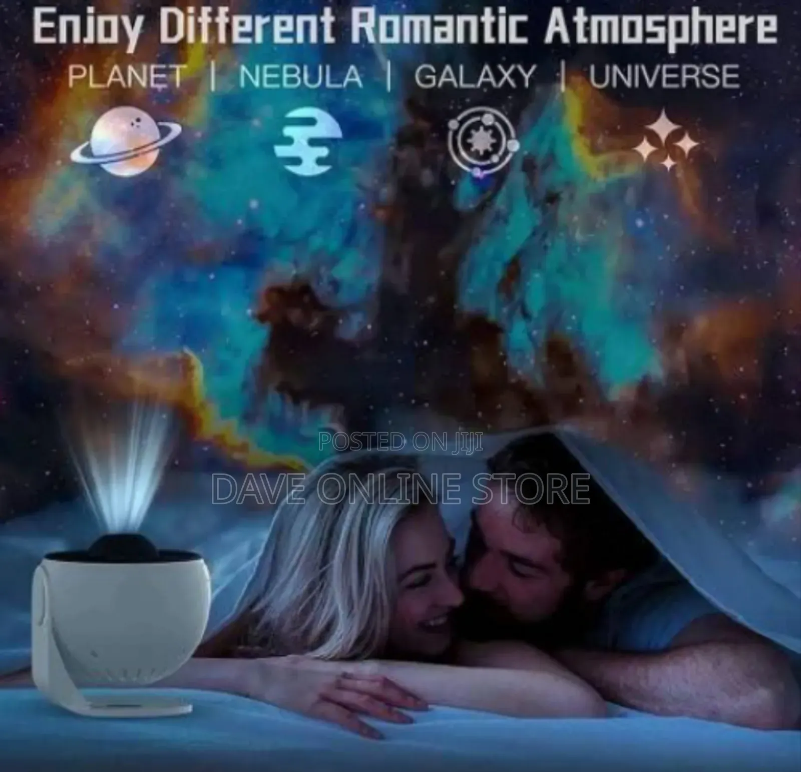 Modern Adjustable Sphere Galaxy / Star Projector Lamp