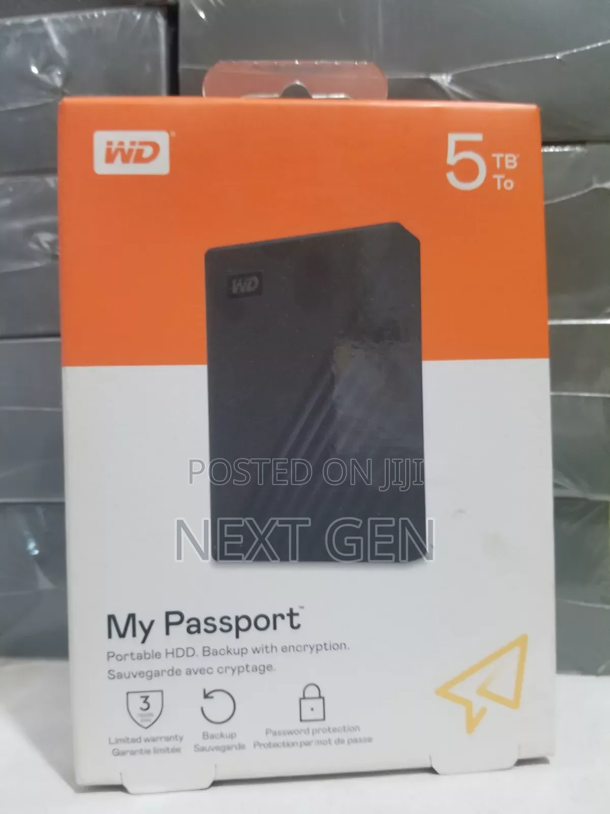 Wd My Passport 5tb HDD