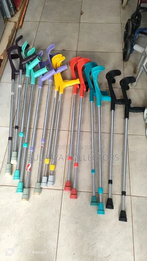 Germany Used Forearm Crutches, Often Referred to as Elbow Crutches.