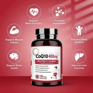 Coq10 Ubiquinon 120pills for Egg and Sperm Quality, Pcos, Fertility,