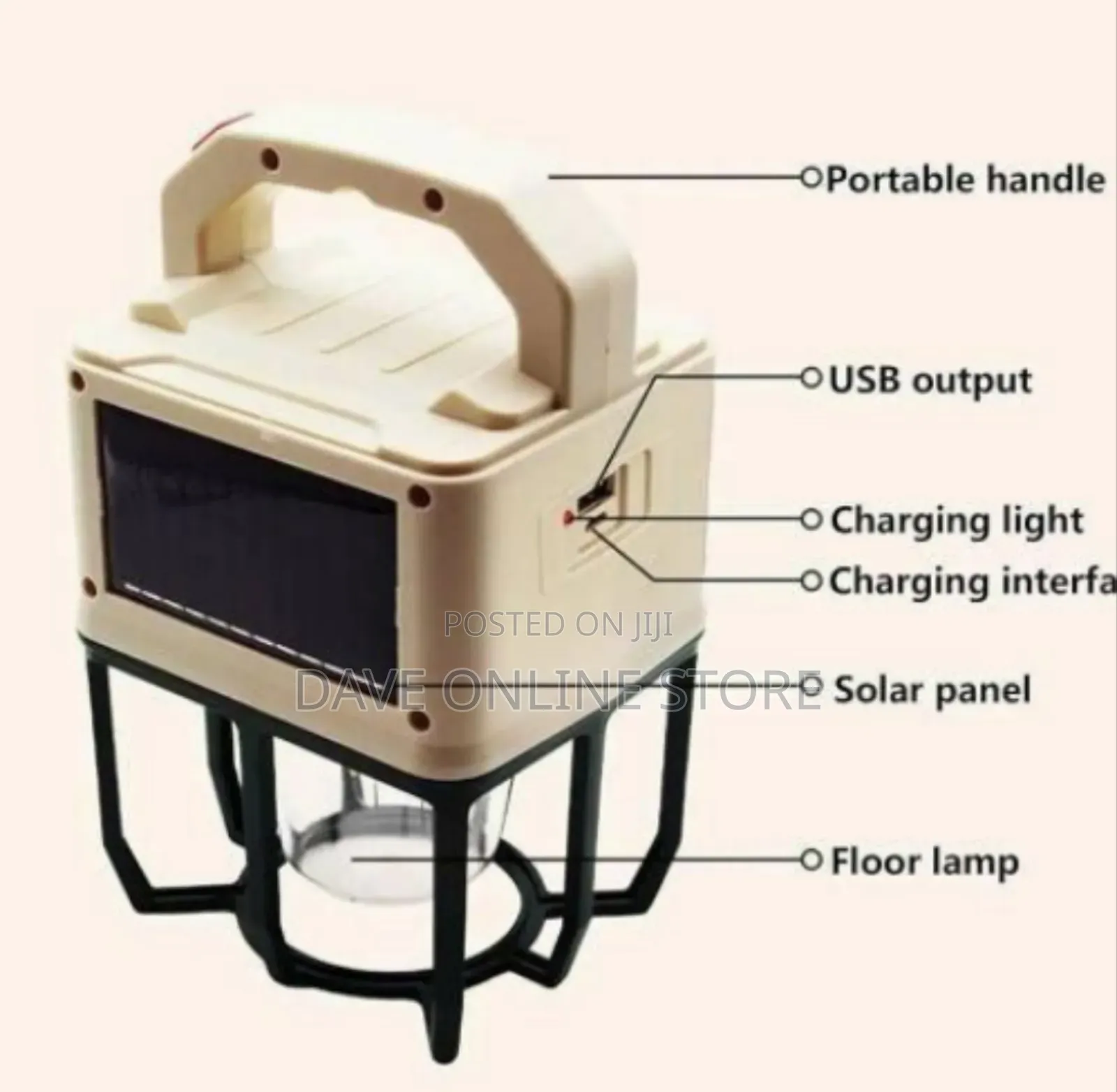 Portable Solar Tent Light