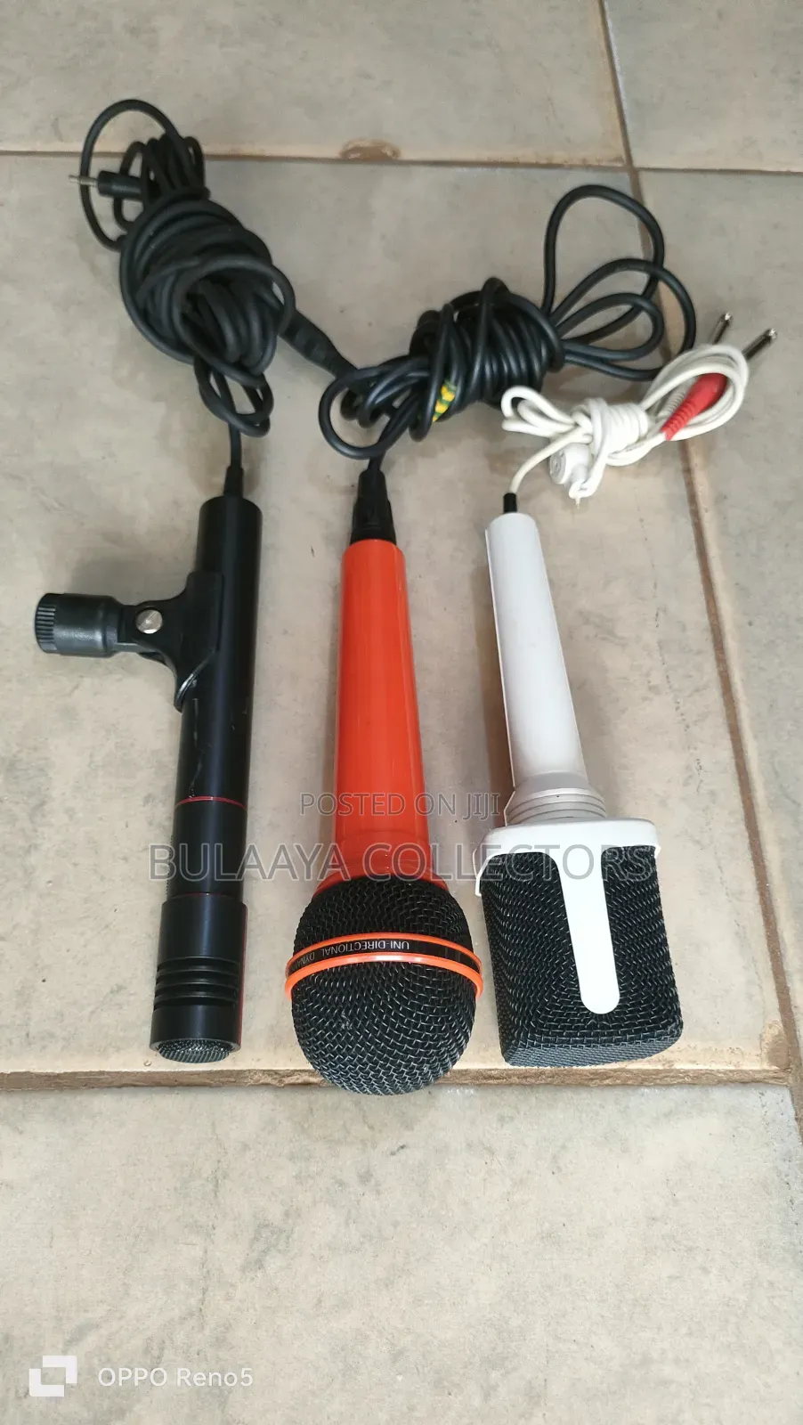 Germany Used Vintage Unidirectional Dynamic Microphones.