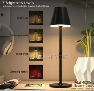 Cordless Rechargeable Led Table Lamp