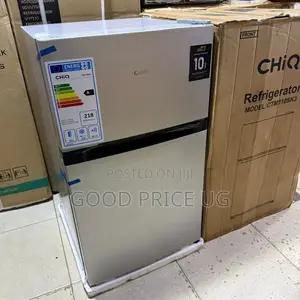 Silver Chiq Ctm110sk3 Double-Door Refrigerator