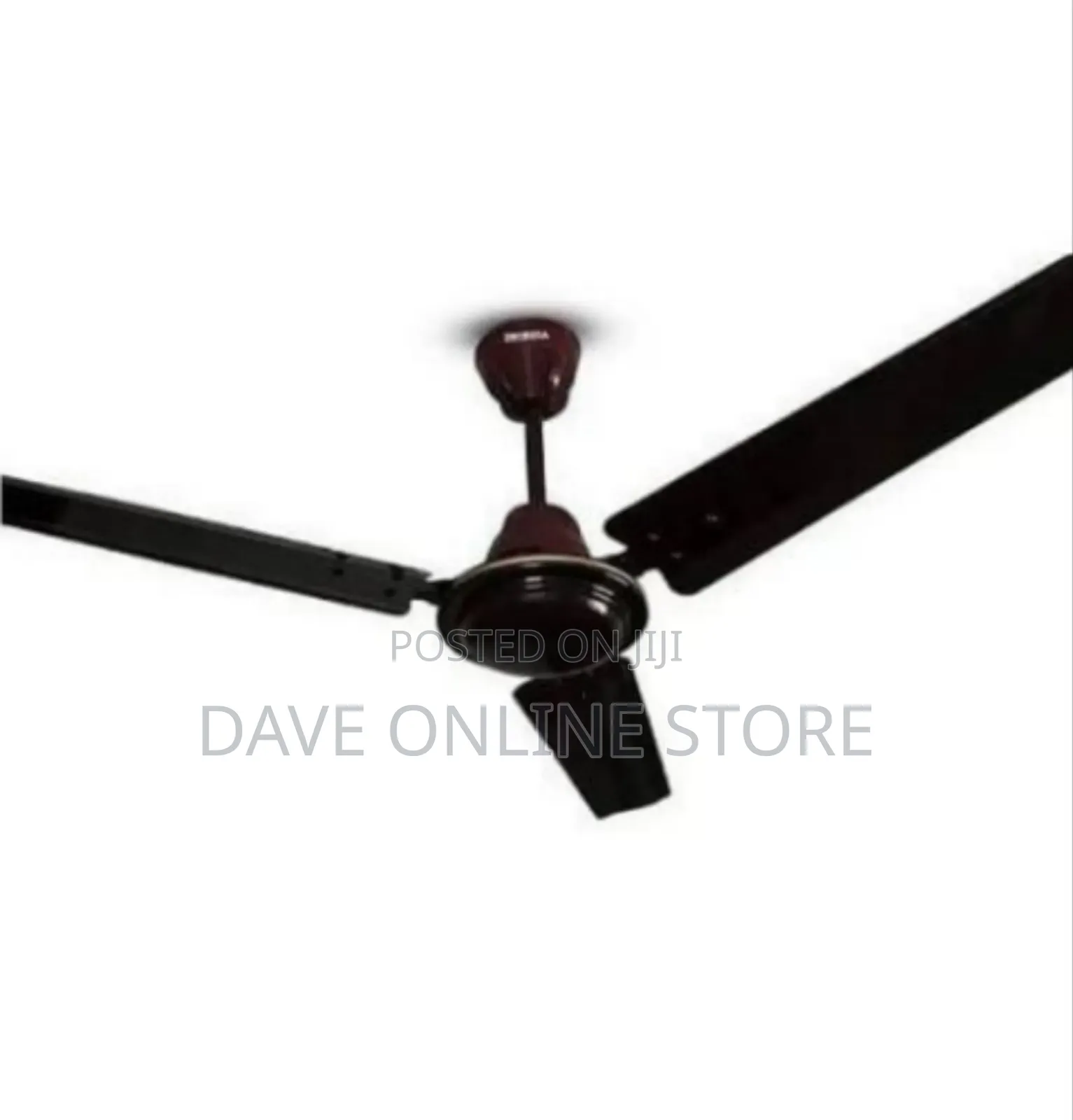 Classic Three-Blade Ceiling Fan - Multicolor