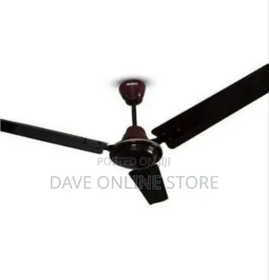 Classic Three-Blade Ceiling Fan - Multicolor