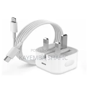 iPhone 35w Usb-c Power Adapter + Type-c To Lightning Cable - White