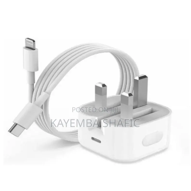 iPhone 35w Usb-c Power Adapter + Type-c To Lightning Cable - White
