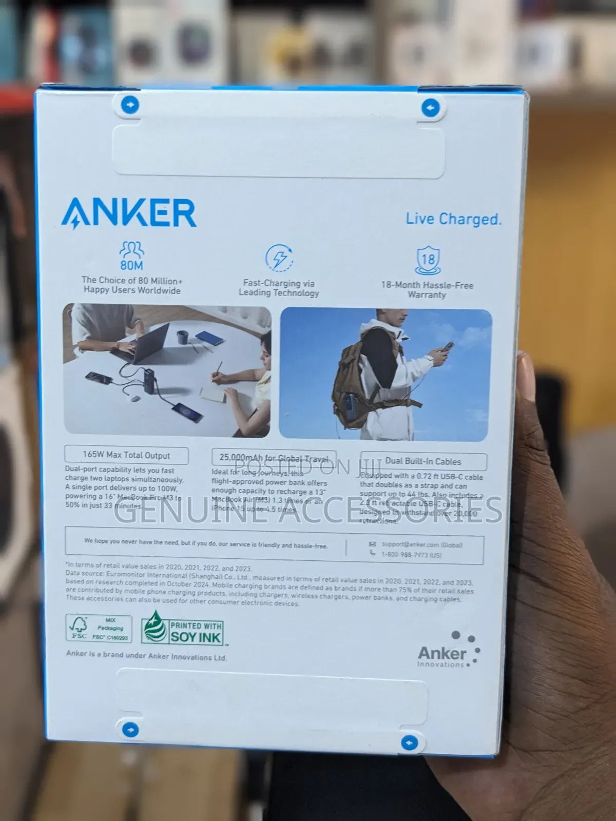 Anker High-Power Multi-Device Charging Powerbank 165w