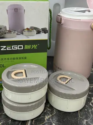 Zego 2.0l Vacuum Insulation Lunch Box Set