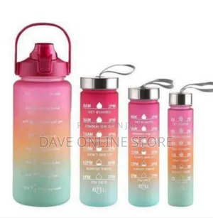 Set of 4 Water Bottles