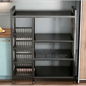 Multifunctional Heavy-Duty Kitchen Storage Rack