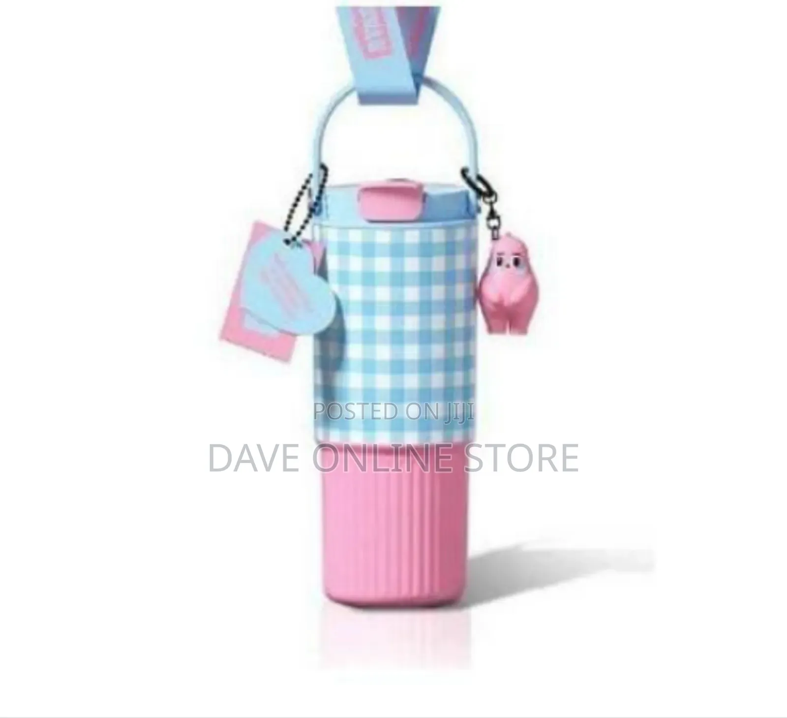 Charming Insulated Tumbler With Carrying Strap