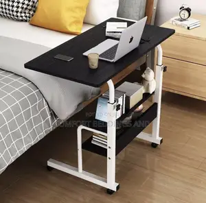 Wooden Laptop Table Black