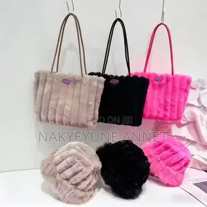 Faux Fur Plush Women’S Bag