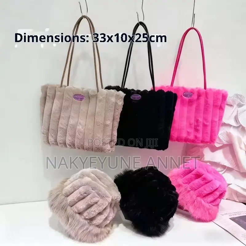 Faux Fur Plush Women’S Bag