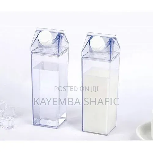 2pcs Milk Carton Water Bottle