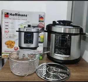 Hoffmans Hm-718 14-in-1 Electric Pressure Cooker With a 6-Liter