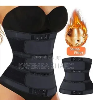 Waist Trainer Slimming Belt-Black