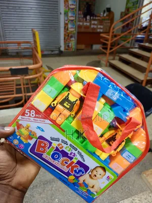 58-Piece Educational Building Block Set