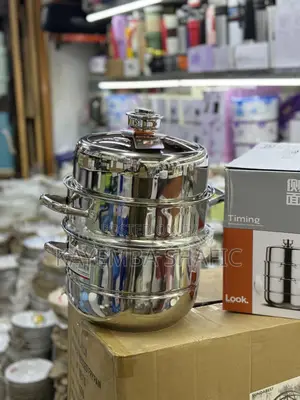 Multi-Tier Stainless Steel Food Steamer