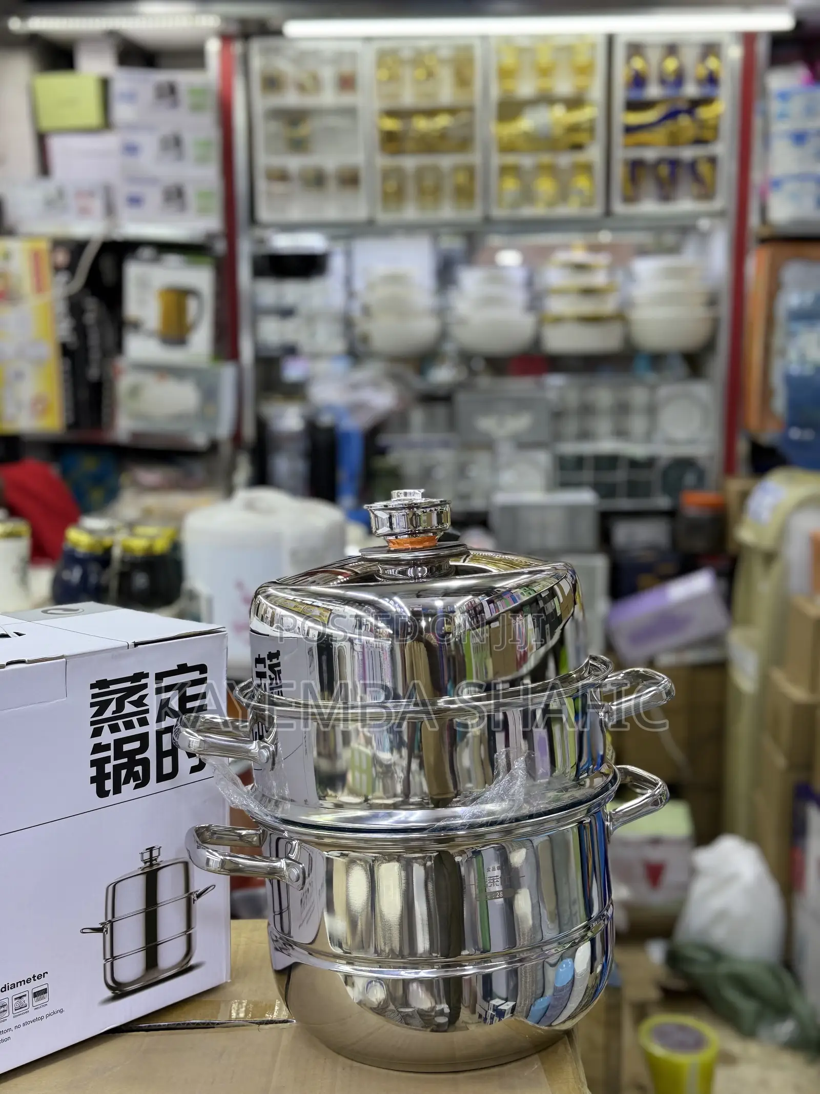 Multi-Tier Stainless Steel Food Steamer