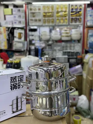 Multi-Tier Stainless Steel Food Steamer