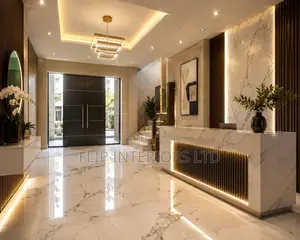 Modern Entrance Lobby Design Finishing Solutions