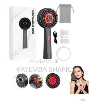 In 1 Electric Hair Oil Applicator Scalp Massager Comb