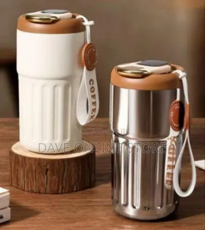 Smart Insulated Travel Mug With Temperature Display