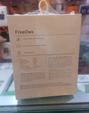 Freeows" Earbuds Designed for Open-Ear.